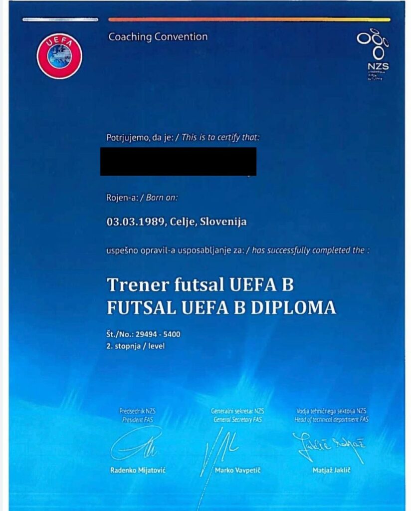 uefa diploma